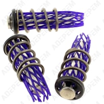 Muelles + pistones por 3 d=22mm