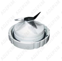 Placa base + cuchillo + junta del bol de la batidora