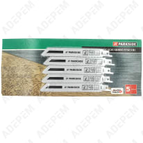 Hojas de sierra de sable para metal 150 mm - juego de 5