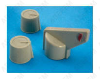 Bottoni grigi, set di 3