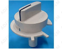 Botón blanco del temporizador/programador