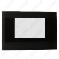 Ventana exterior del horno marrón 595x415