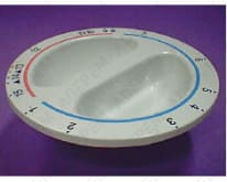 Botón programador blanco 1 a 15 C00041461