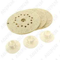 Rotuladores + clips de plástico, 3