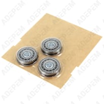 sh70 cabezales de afeitar, juego de 3