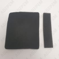 Filtro de aire l = 115 mm