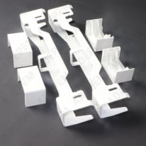 Supporto a parete 1000-2000w v ral 9016, 098807