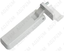 Bisagra derecha de la tapa