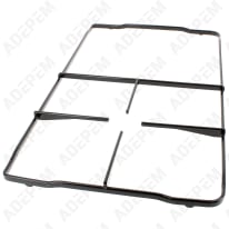 Parrilla de hierro fundido de 1 quemador + placa