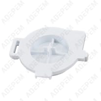 Pulsante di accensione/spegnimento bianco rotondo 8079294016