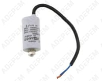 condensador de alambre de 2µf 400v