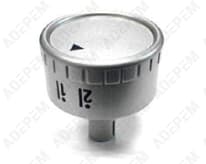 Pulsante del programmatore da 1 a 4 grigio