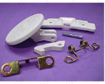 Asa de ojo de buey blanca