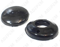 Pulsador de encendido negro