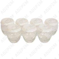 Tarros de yogur, 7 por tarro