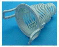 Filtro central de plástico