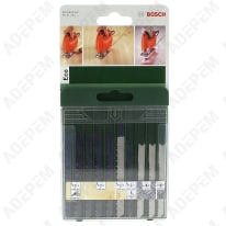 Hojas de sierra de calar u surtidas, 10 por juego