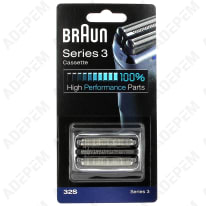 Rejilla + cuchillo 32s serie 3 plata