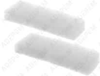 Filtros de motor ( juego de 2 ) 127x43x15mm 00168947