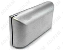 Botón gris de encendido/apagado