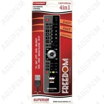 Mando a distancia universal 4 en 1