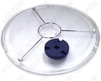 Plato giratorio d=297 + accionamiento