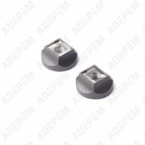 Montaggio su barra x2 nero, 098616