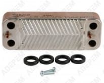 Intercambiador de 16 placas