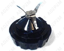 Coltello nero per mixer