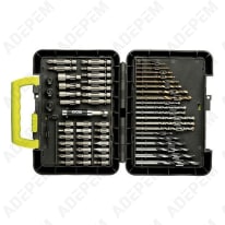 Juego de 60 accesorios para taladrar y atornillar