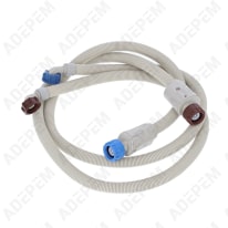 Set mit 2 überflutungssicheren Wasserzulaufschläuchen, 1500 mm, 140020904284