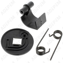 24 agujas + discos + soportes