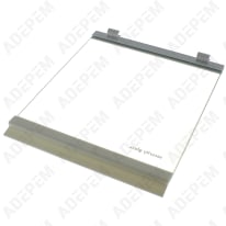 Bandeja de cristal para verduras