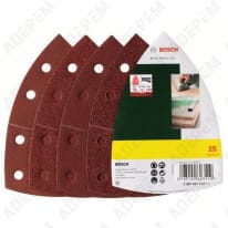 Abrasivos 102x62x93 surtidos, 25 uds.