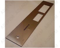 Pannello a fascia in acciaio inox