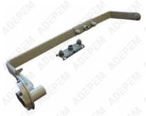 Tubo de alimentación del depósito - brazo de lavado