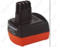 Batteria da 9,6v - 1,4 ah 625470000