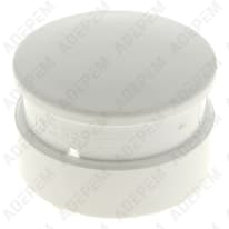 Gorra de botón blanca 1245896004