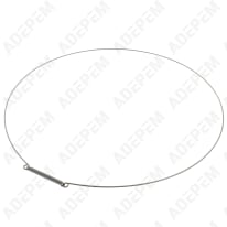 Muelle de fijación delantero de fuelle