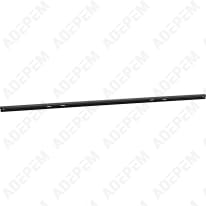 Schwarzer Filterträger 782 x 11 x 12,8 mm 140219744012