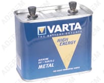 Batteria alcalina metallica a vite 4r25/2
