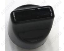 Chimenea de gas con pomo negro