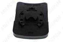 Isolamento per botola di ispezione d=670 mm, nero 8735100603