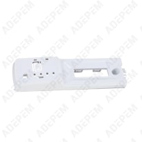 Boîtier de contrôle blanc 206x58x43,5mm 4055516670