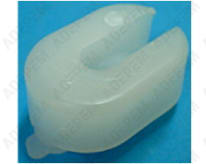 Tapa de muelle blanca