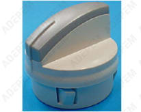 Botón temporizador blanco/gris