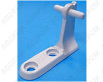 Bisagra central blanca