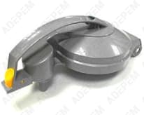 Cubierta superior gris