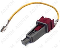 Interruptor de encendido/apagado de 2 clavijas