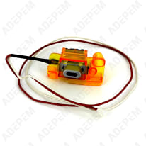 Botón + interruptor 2 orejetas